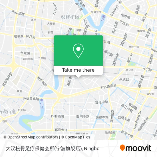 大汉松骨足疗保健会所(宁波旗舰店) map
