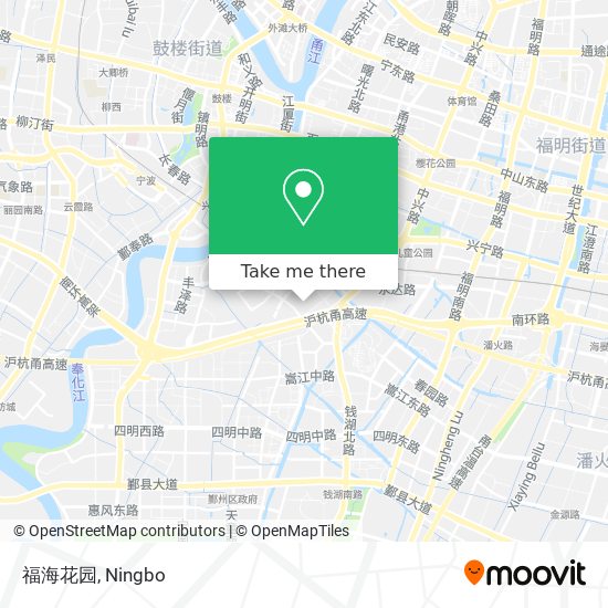 福海花园 map