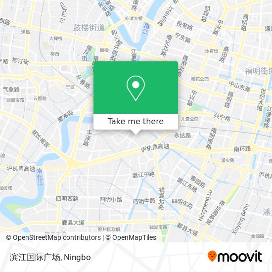 滨江国际广场 map