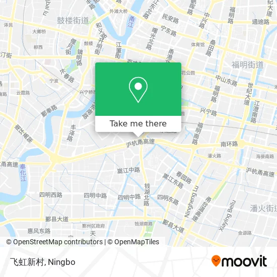 飞虹新村 map