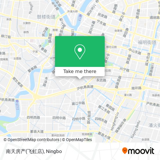 南天房产(飞虹店) map