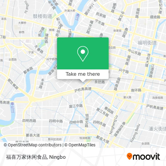 福喜万家休闲食品 map