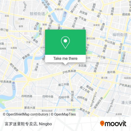 富罗迷童鞋专卖店 map