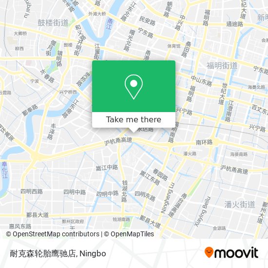 耐克森轮胎鹰驰店 map