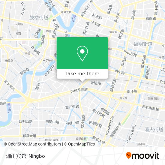 湘甬宾馆 map