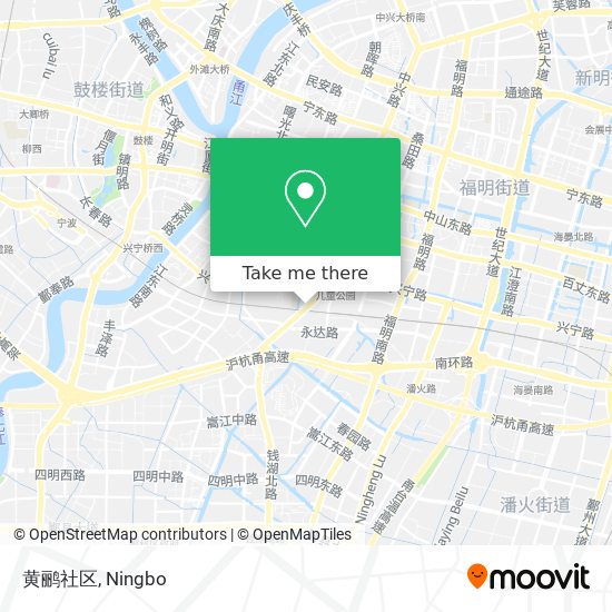 黄鹂社区 map