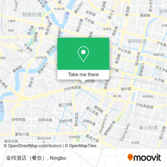 金纬酒店（餐饮） map