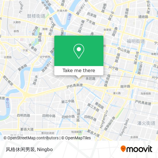 风格休闲男装 map