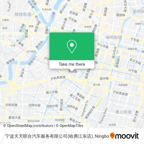 宁波天天联合汽车服务有限公司(哈弗江东店) map