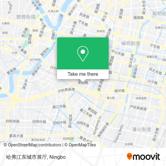 哈弗江东城市展厅 map