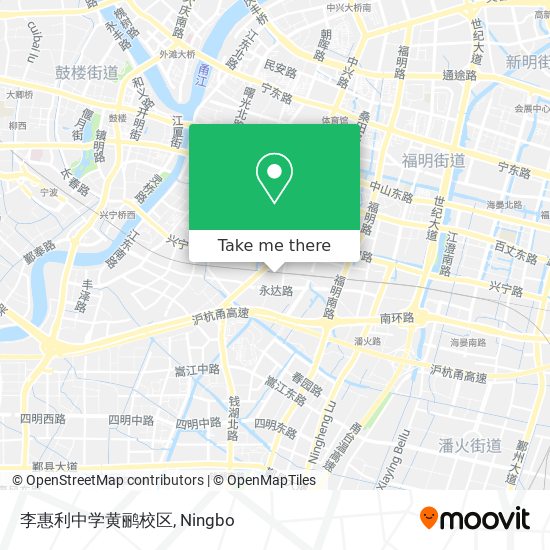 李惠利中学黄鹂校区 map