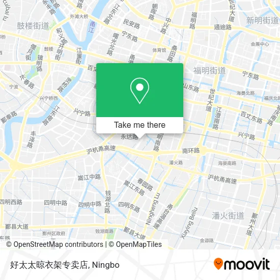 好太太晾衣架专卖店 map
