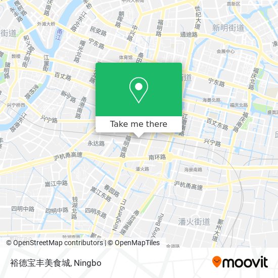 裕德宝丰美食城 map