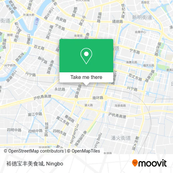 裕德宝丰美食城 map