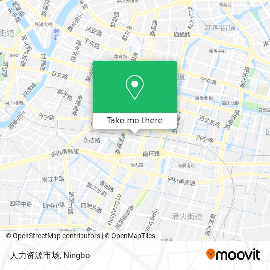 人力资源市场 map
