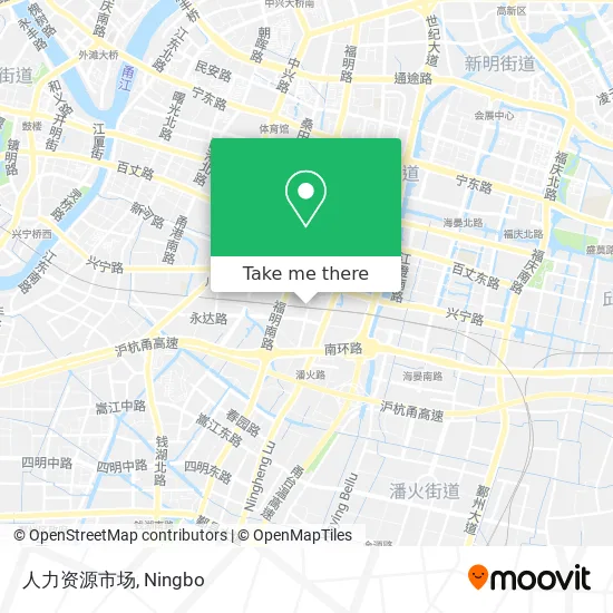人力资源市场 map