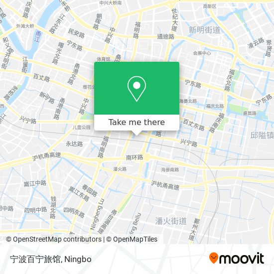 宁波百宁旅馆 map