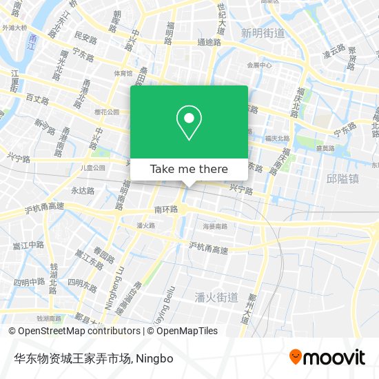 华东物资城王家弄市场 map