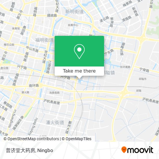 普济堂大药房 map