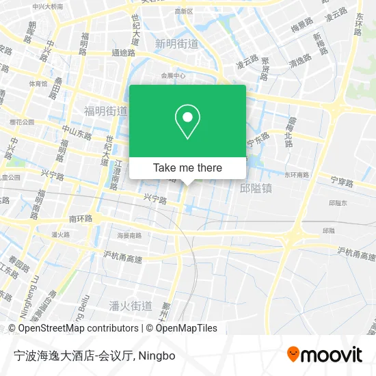 宁波海逸大酒店-会议厅 map
