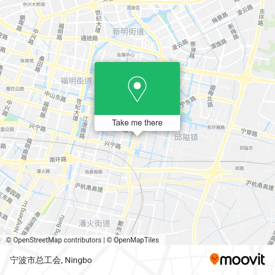 宁波市总工会 map