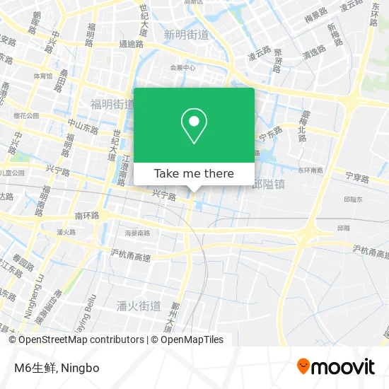 M6生鲜 map