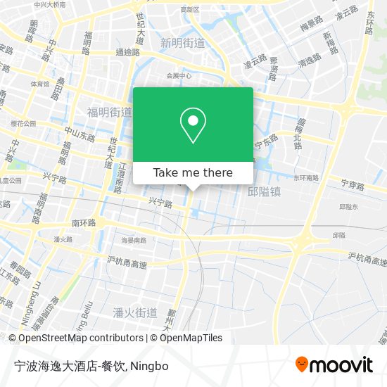 宁波海逸大酒店-餐饮 map