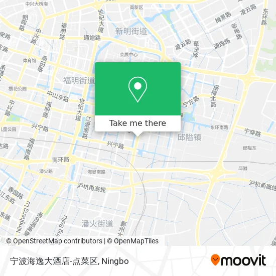 宁波海逸大酒店-点菜区 map