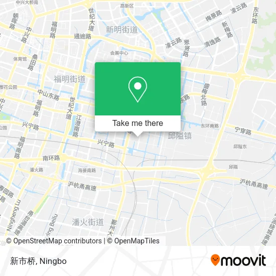 新市桥 map