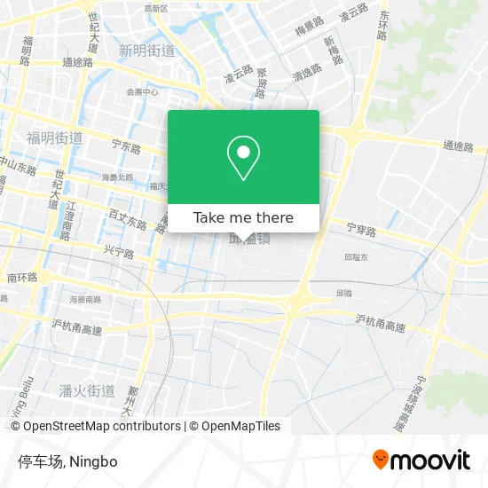 停车场 map