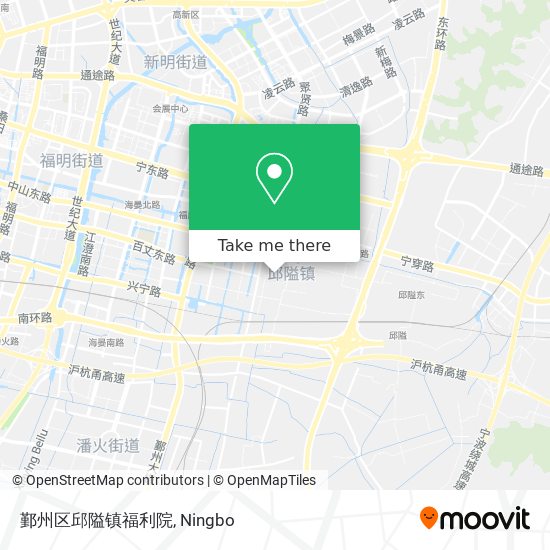 鄞州区邱隘镇福利院 map