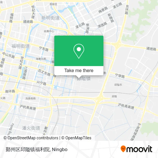 鄞州区邱隘镇福利院 map