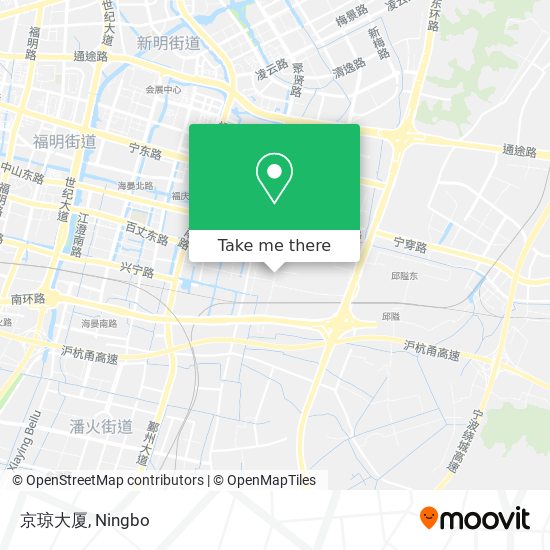 京琼大厦 map
