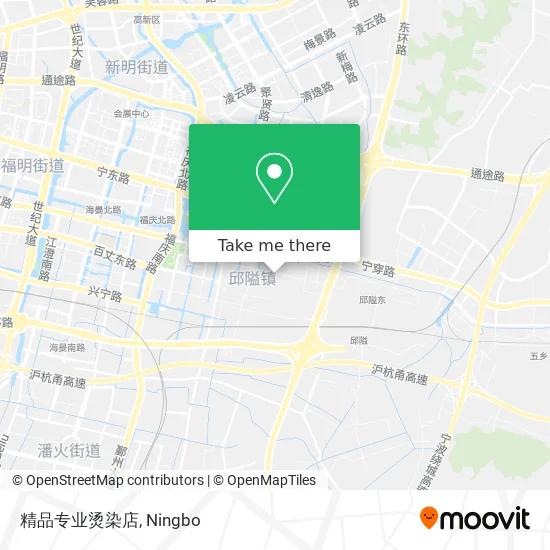 精品专业烫染店 map