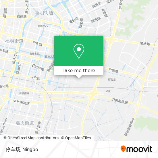 停车场 map