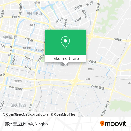 鄞州董玉娣中学 map