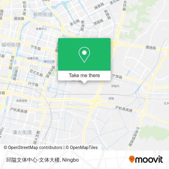 邱隘文体中心-文体大楼 map