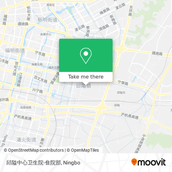 邱隘中心卫生院-隹院部 map
