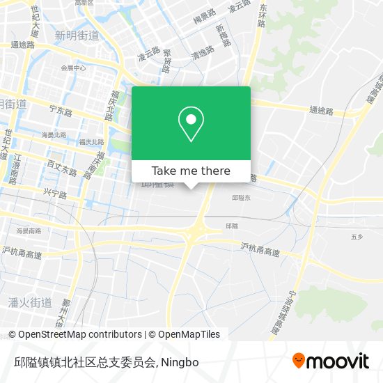 邱隘镇镇北社区总支委员会 map