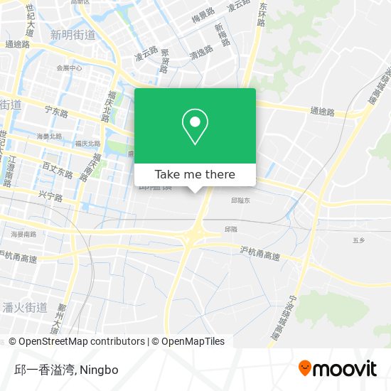 邱一香溢湾 map