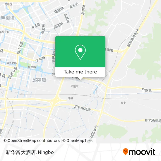 新华富大酒店 map