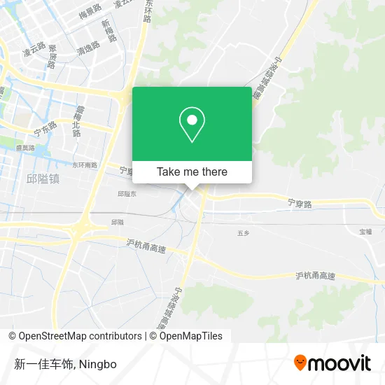 新一佳车饰 map