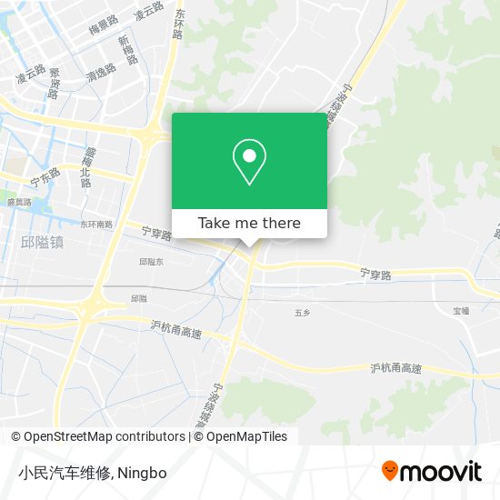 小民汽车维修 map