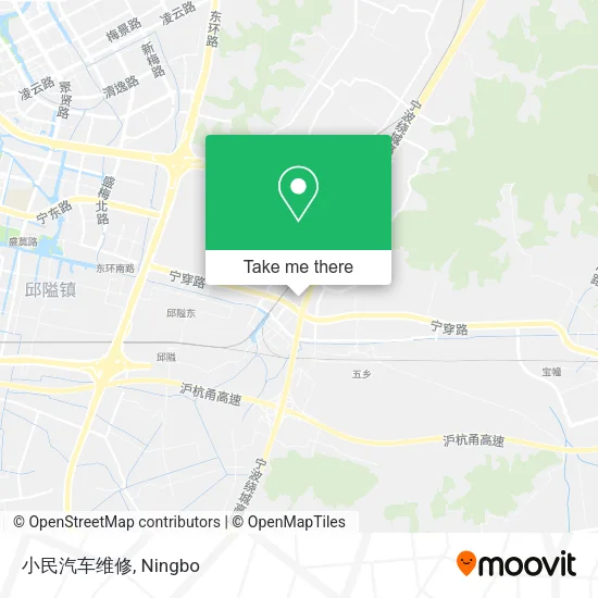 小民汽车维修 map