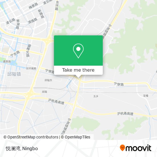 悦澜湾 map