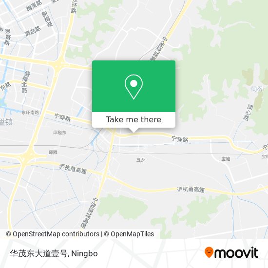 华茂东大道壹号 map