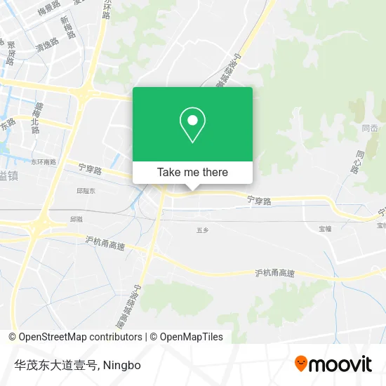 华茂东大道壹号 map