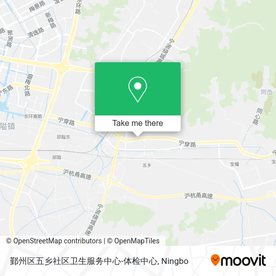 鄞州区五乡社区卫生服务中心-体检中心 map