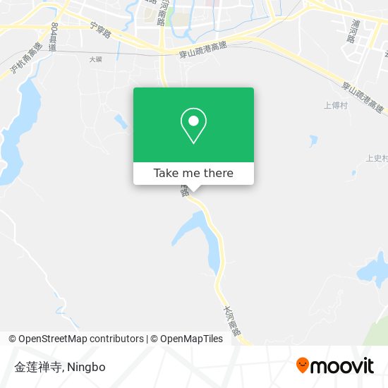 金莲禅寺 map