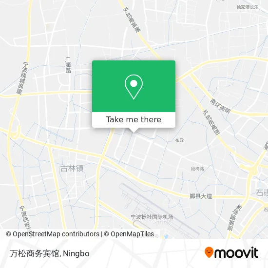 万松商务宾馆 map